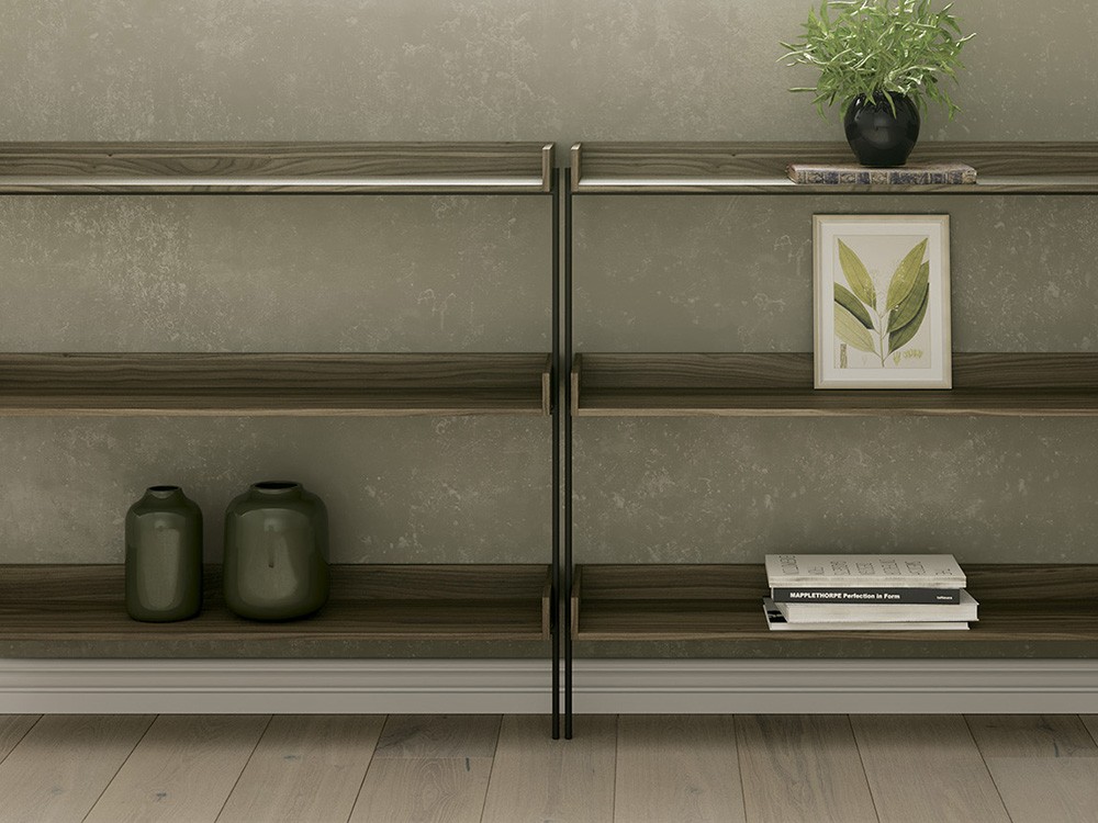 Estantería Fil-26 chapa natural DC de  Besform - 2