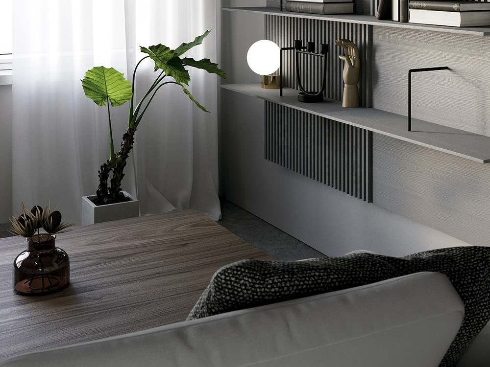 Mesa centro Fil chapa natural de Besform - 2