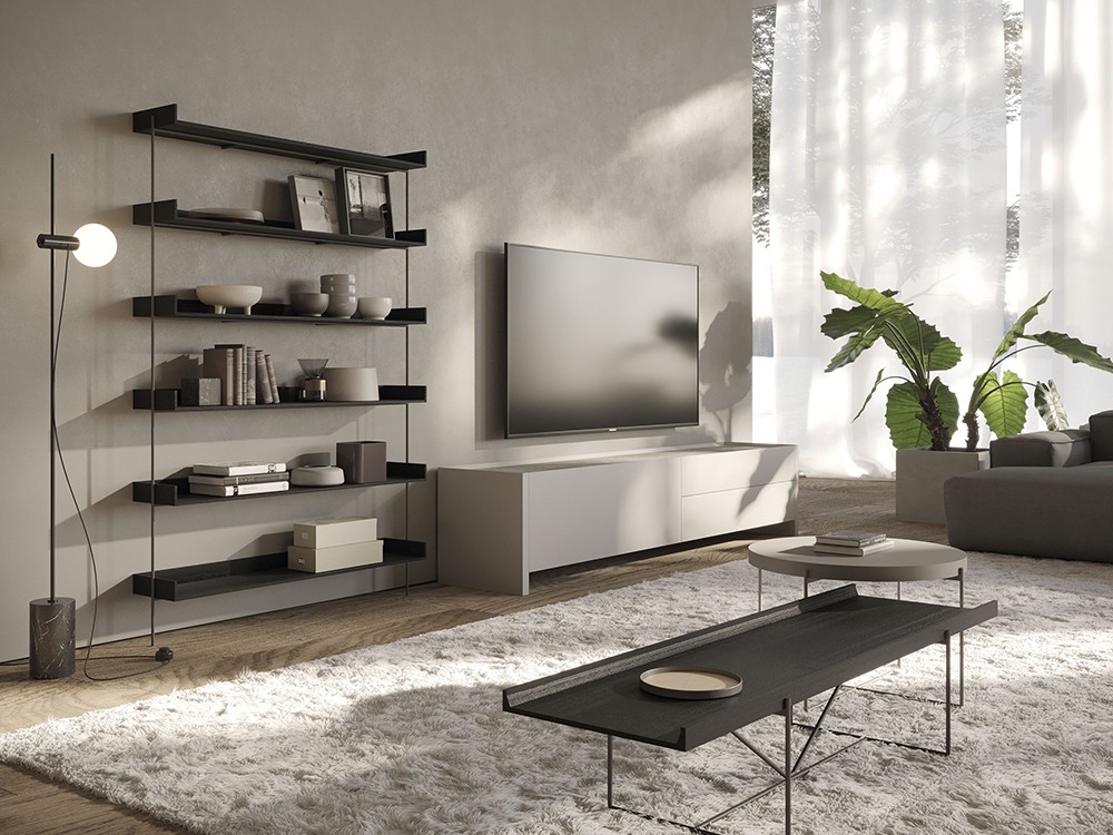 Mueble para televisión Mitra-42 lacado DC de Besform - 2