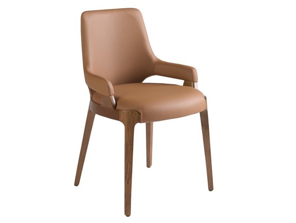 Silla polipiel marrón Ángel Cerdá 4136 - 1