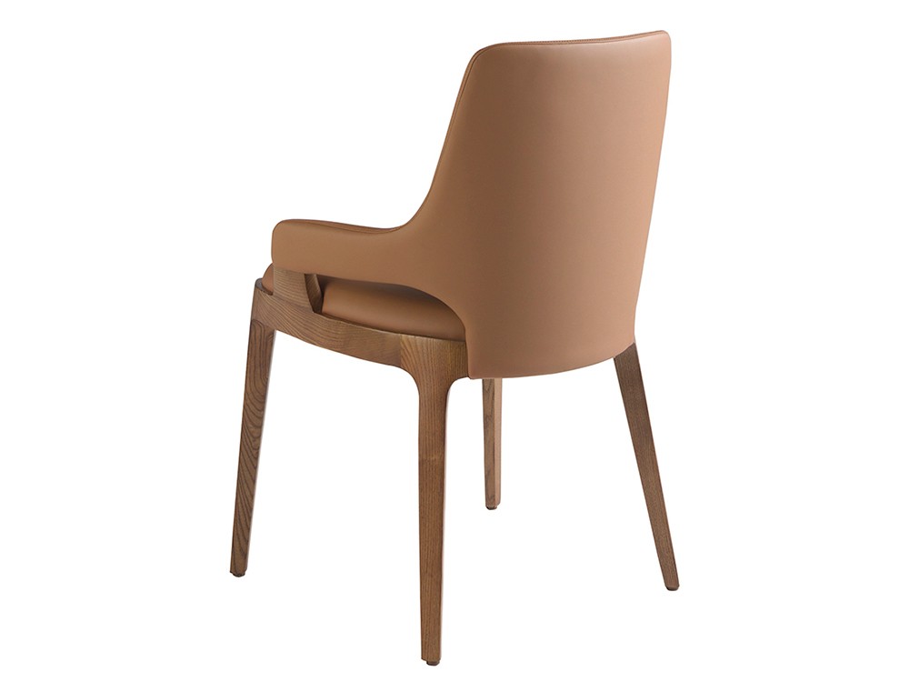 Silla polipiel marrón Ángel Cerdá 4136 - 4