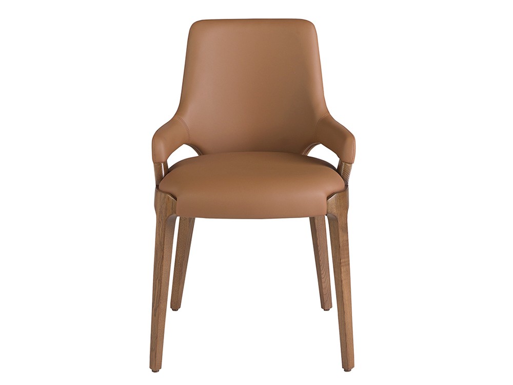 Silla polipiel marrón Ángel Cerdá 4136 - 5