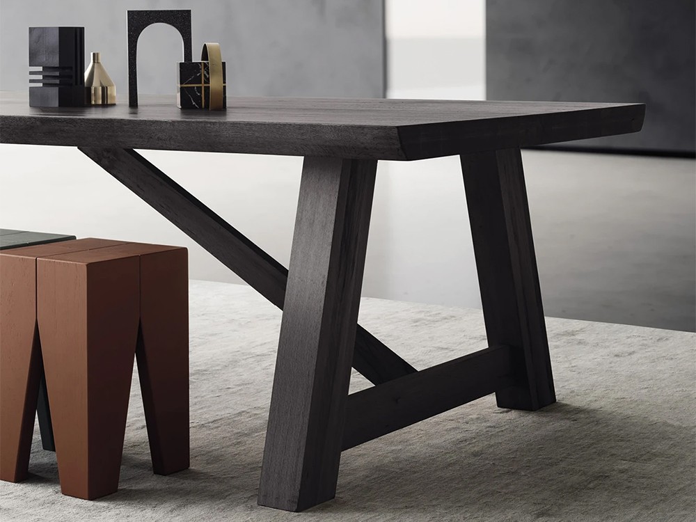 Mesa roble macizo Master Castle Crossover de Devina Nais - 2