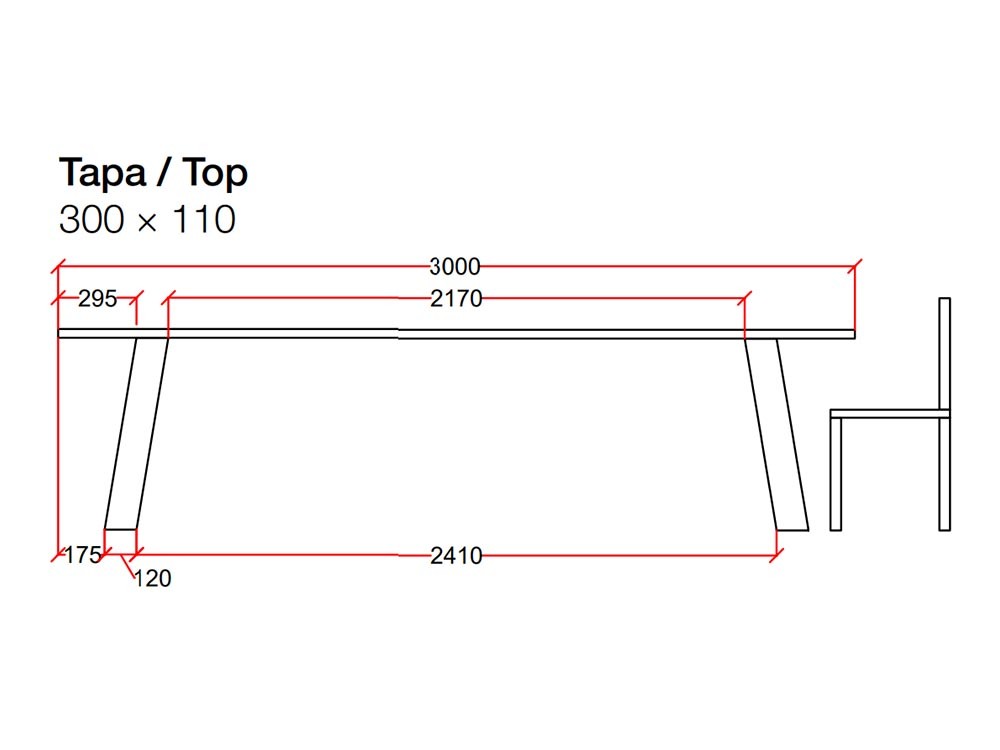 Mesa de comedor de madera de roble Wood Gate Devina Nais - 13