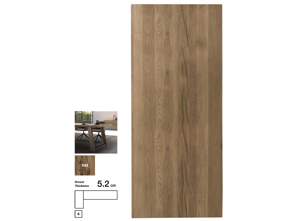 Mesa roble Wood Gate Crossover de Devina Nais - 6