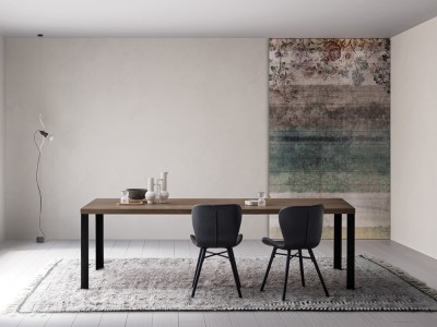 Mesa de roble Wood Side Crossover de Devina Nais - 1