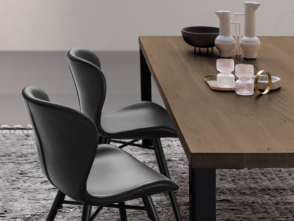 Mesa de roble Wood Side Crossover de Devina Nais - 4