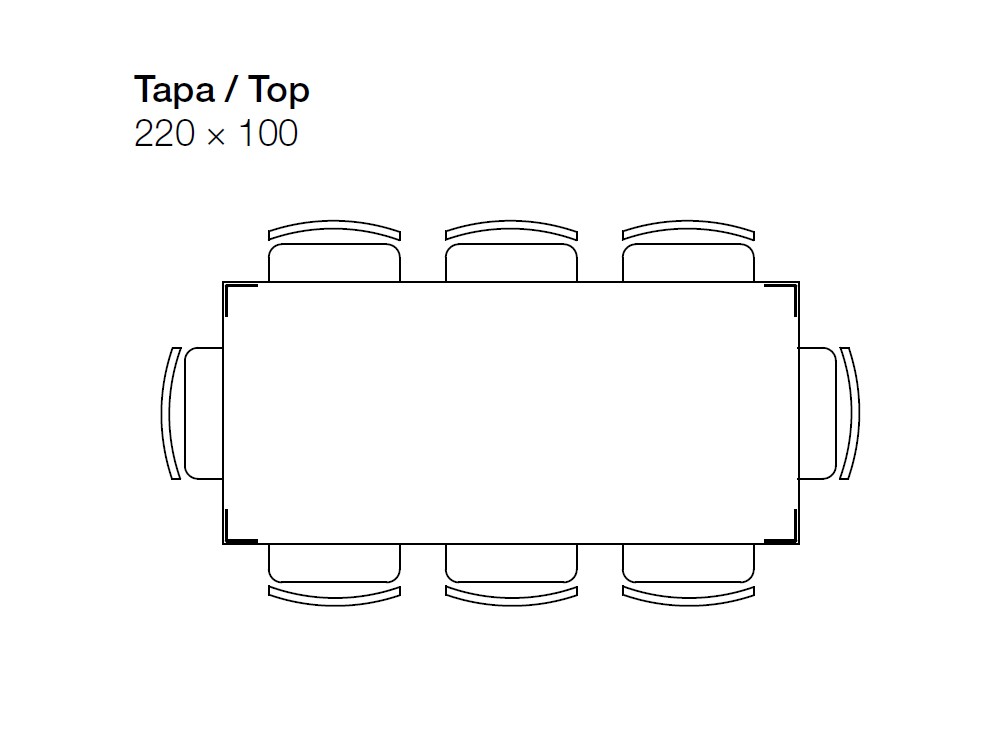Mesa de roble Wood Side Crossover de Devina Nais - 8