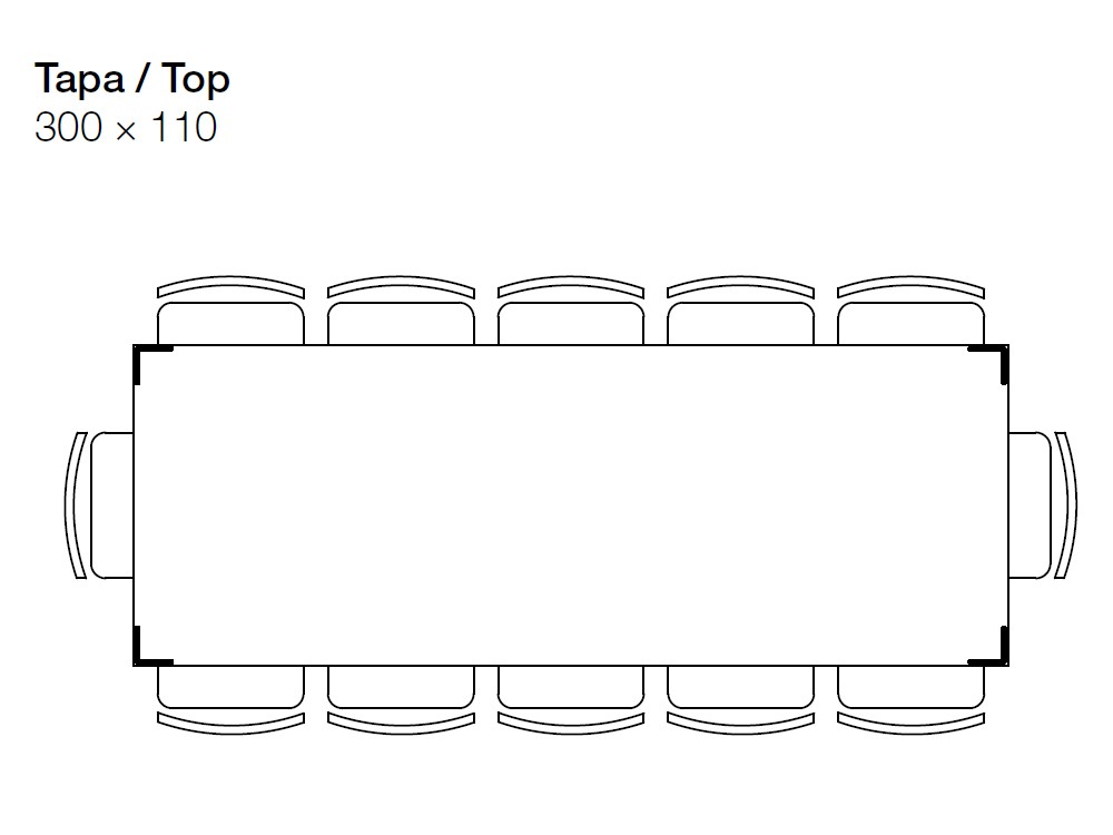 Mesa de roble Wood Side Crossover de Devina Nais - 10