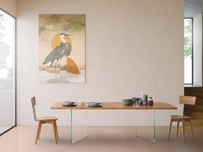 Mesa de comedor Twins Wall de Devina Nais