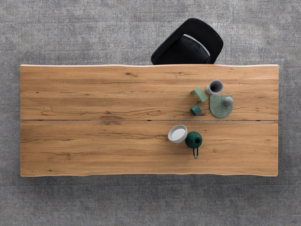 Mesa de roble Twins Wall V