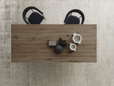 Mesa de roble Smart Side Crossover de Devina Nais - 2