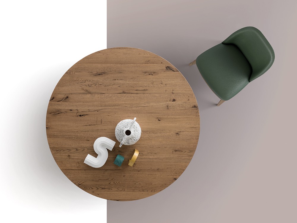 Mesa redonda Smart Ring Cross