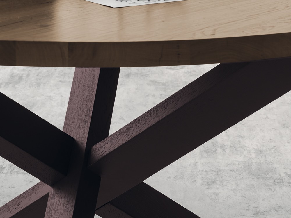 Mesa redonda Smart Ring Cross