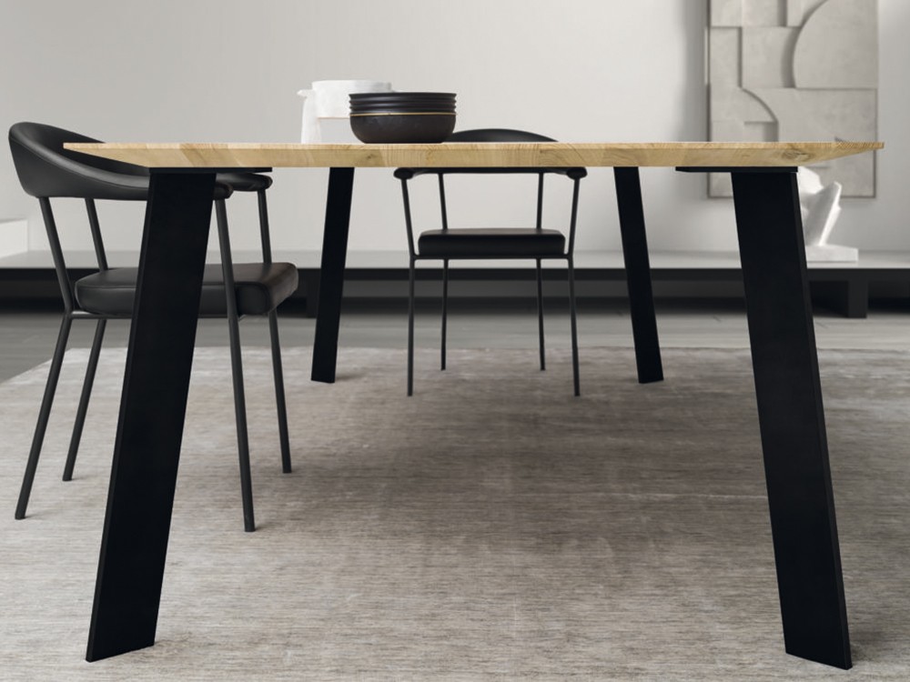 Mesa de roble Manhattan Pass Crossover de Devina Nais - 3