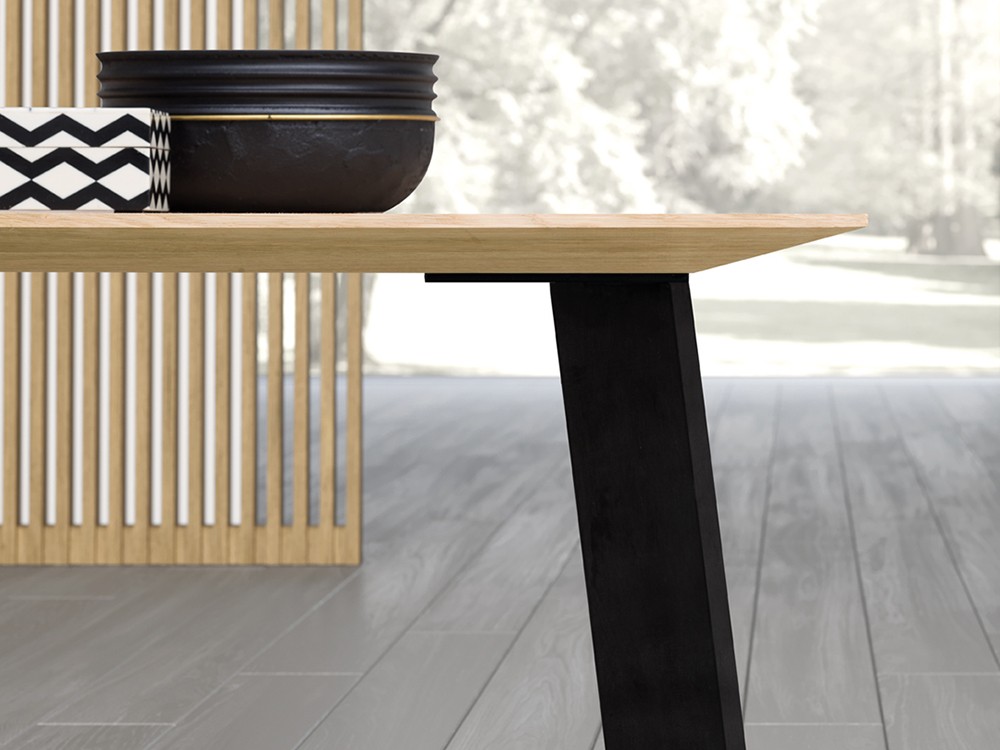 Mesa de roble Manhattan Pass Crossover de Devina Nais - 2