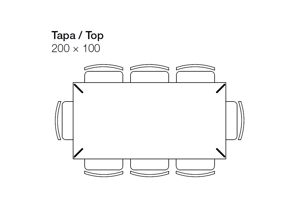 Mesa de roble Manhattan Pass Crossover de Devina Nais - 7