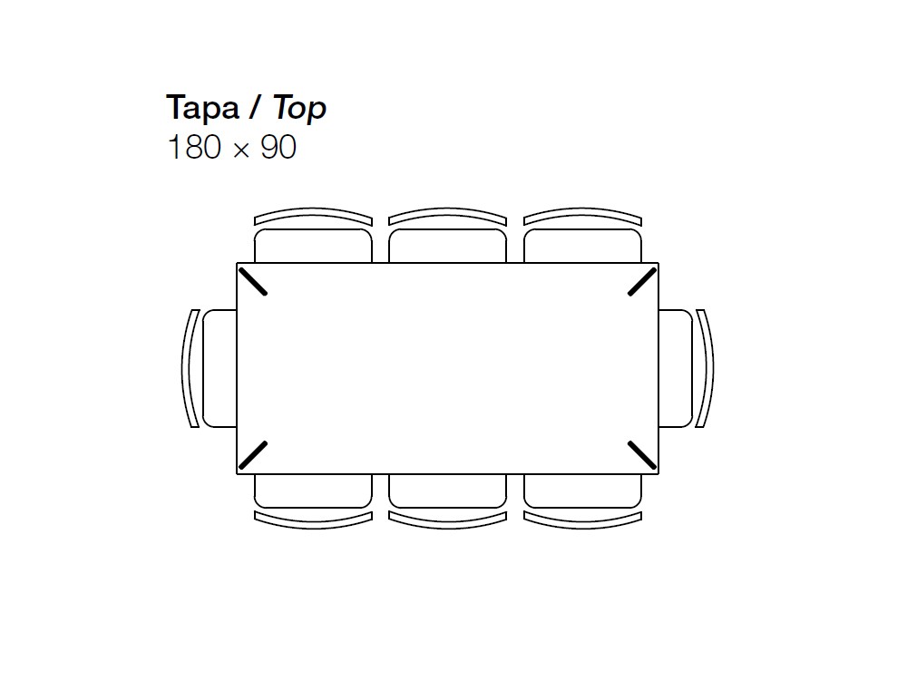 Mesa en chapa natural de roble Seattle Pass Crossover de Devina Nais - 5