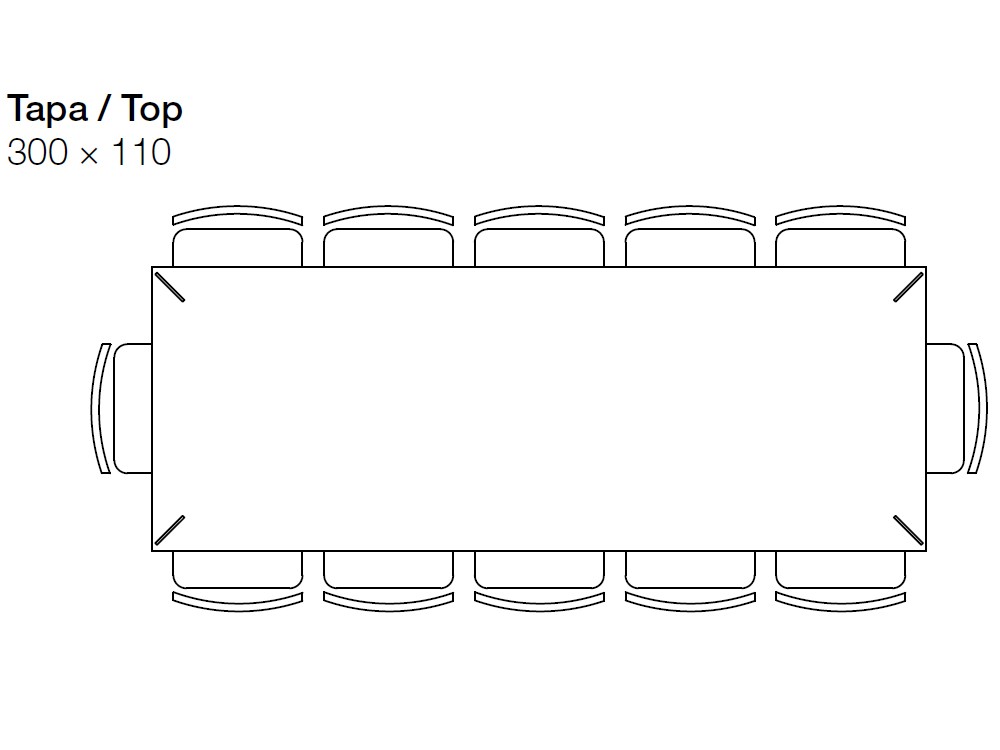 Mesa en chapa natural de roble Seattle Pass Crossover de Devina Nais - 9