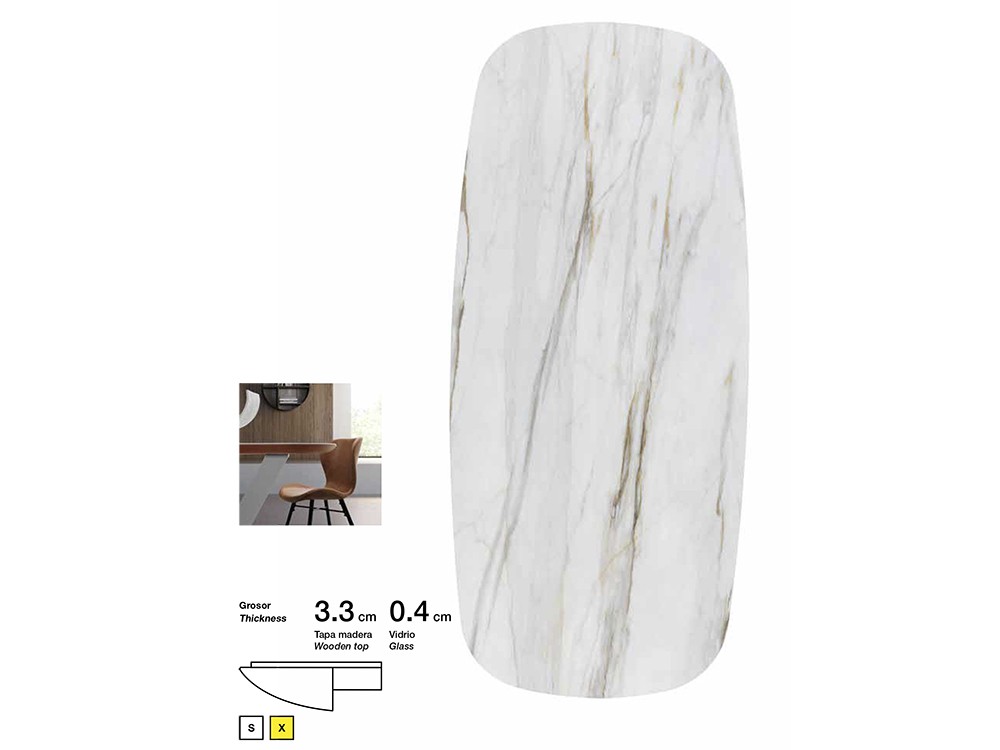 Mesa Cosmopolitan My Glass Wave Crossover de Devina Nais - 4