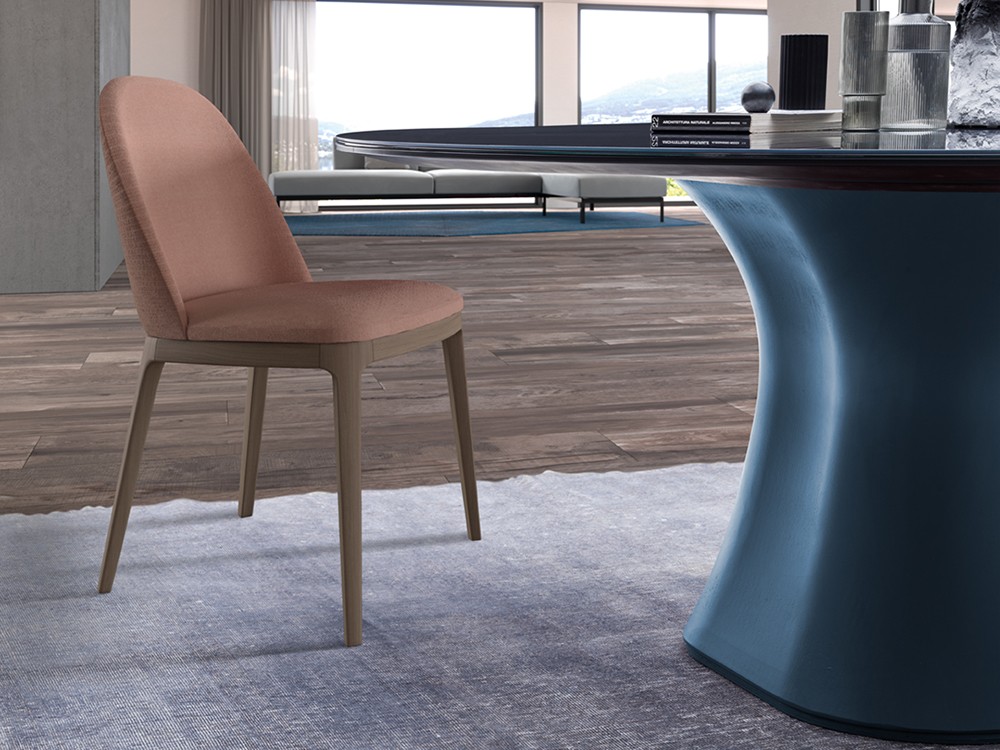 Mesa redonda Manhattan My Glass Monolith Crossover de Devina Nais - 2