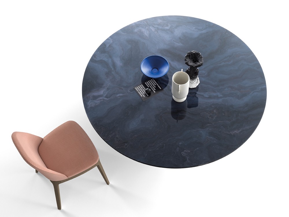 Mesa redonda Manhattan My Glass Monolith Crossover de Devina Nais - 3