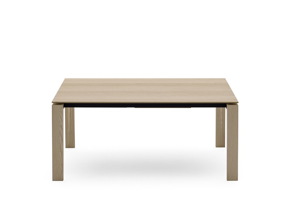 Mesa extensible de chapa natural de roble Vogue Crossover de Devina Nais - 3