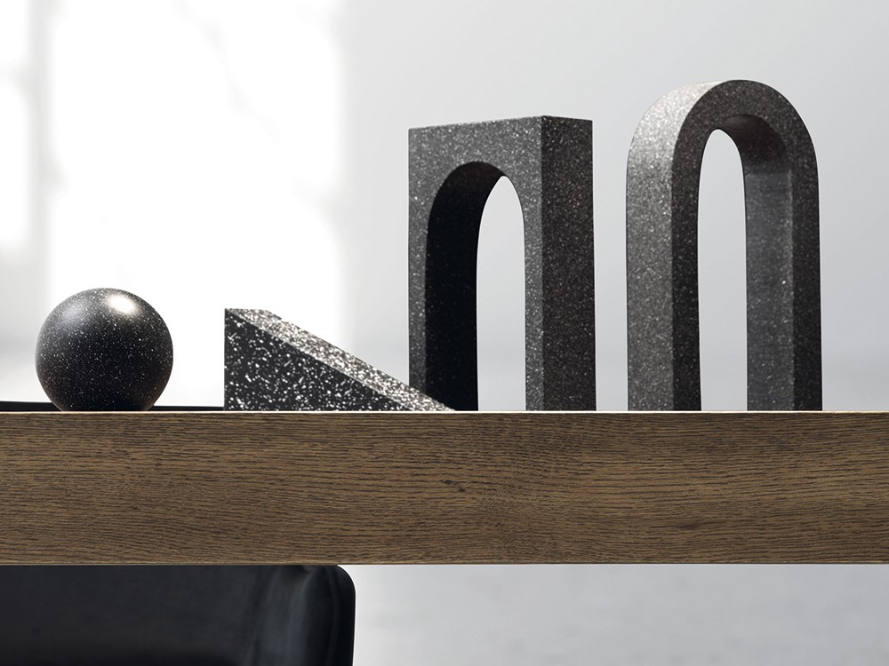 Mesa extensible de roble matérico Brooklyn Crossover Devina Nais - 10