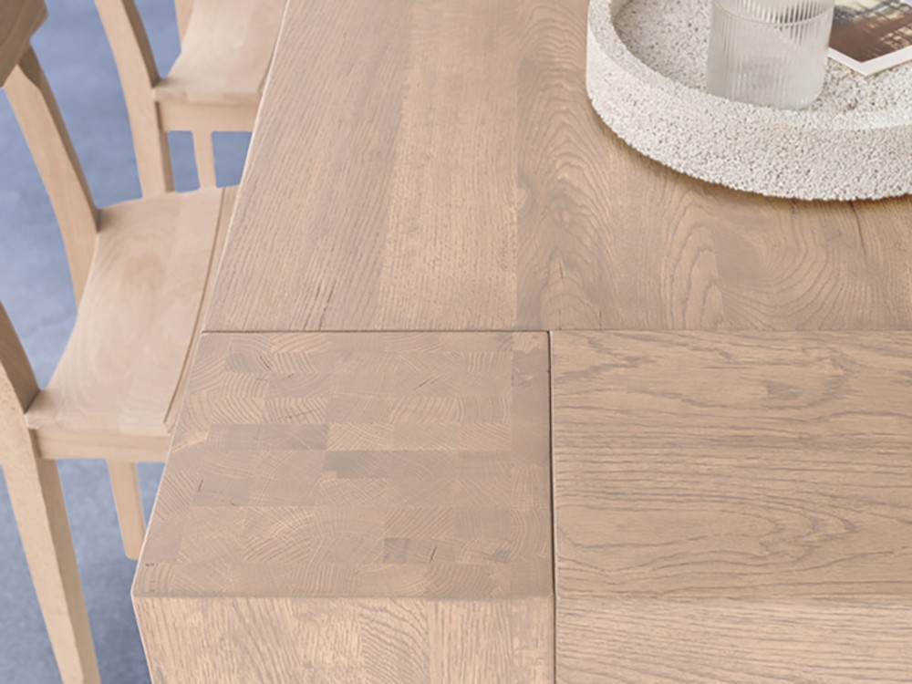 Mesa extensible de roble matérico Brooklyn Crossover Devina Nais - 9