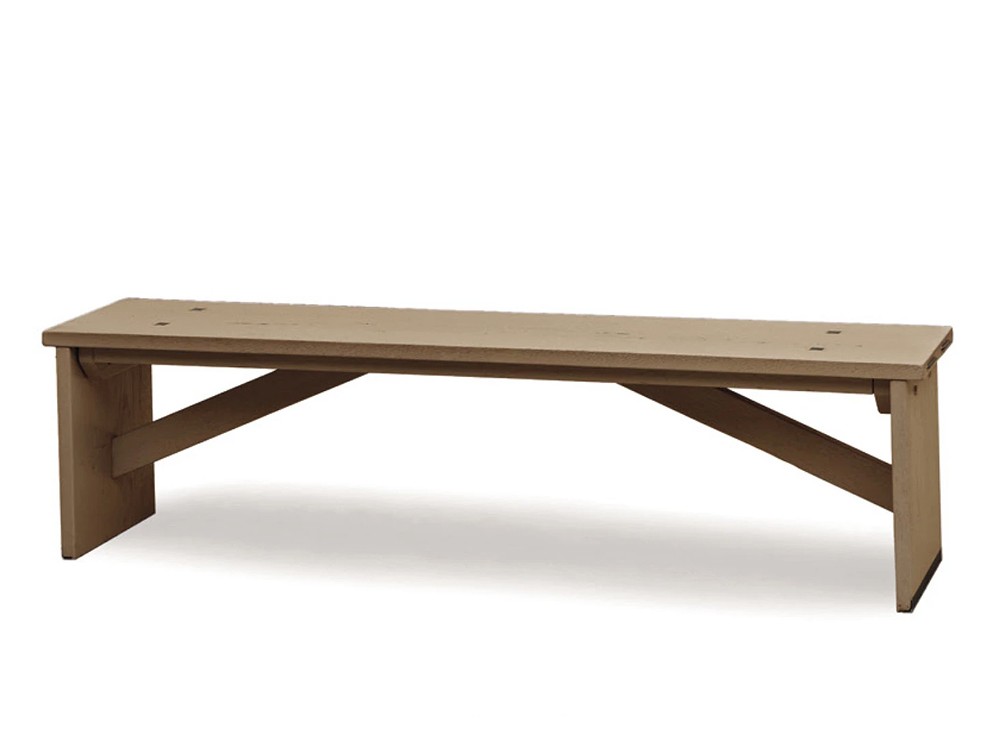 Banco de madera de roble Viking Devina Nais - 3