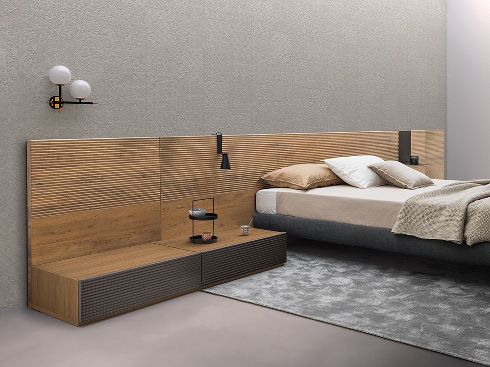 Cama con cabezal Zen Soft Notte de Devina Nais - 2