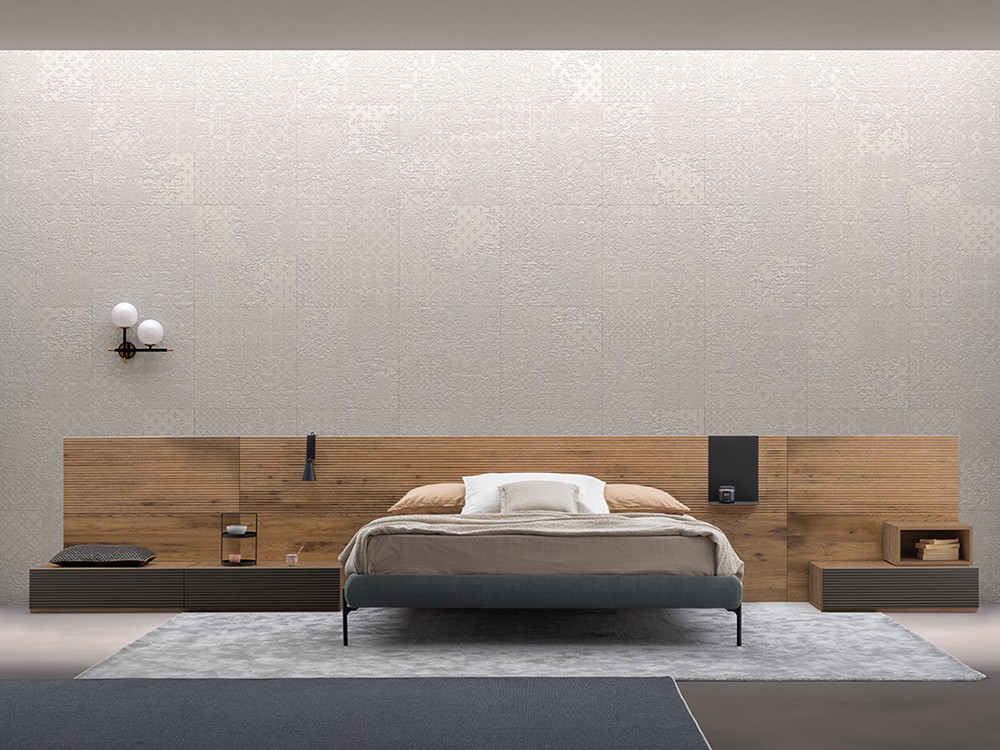 Cama con cabezal Zen Soft Notte de Devina Nais - 1