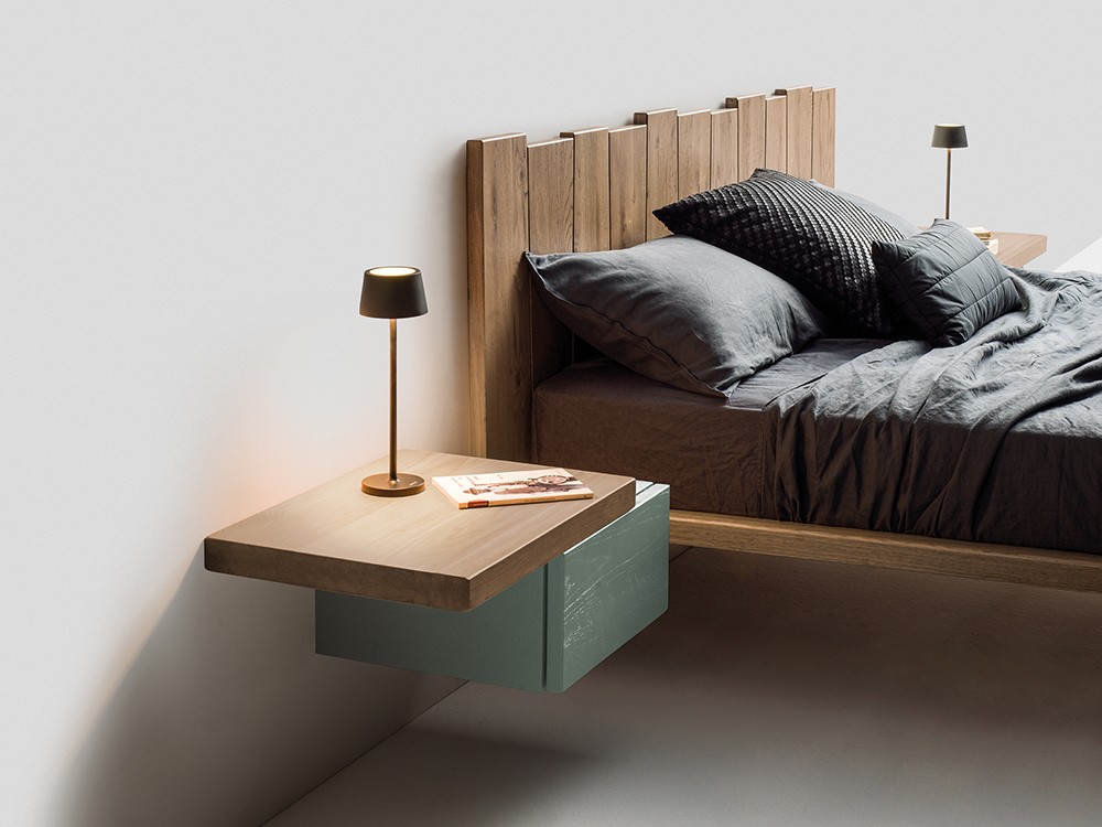 Cama con cabezal Urban Ranch Slim de Devina Nais - 3