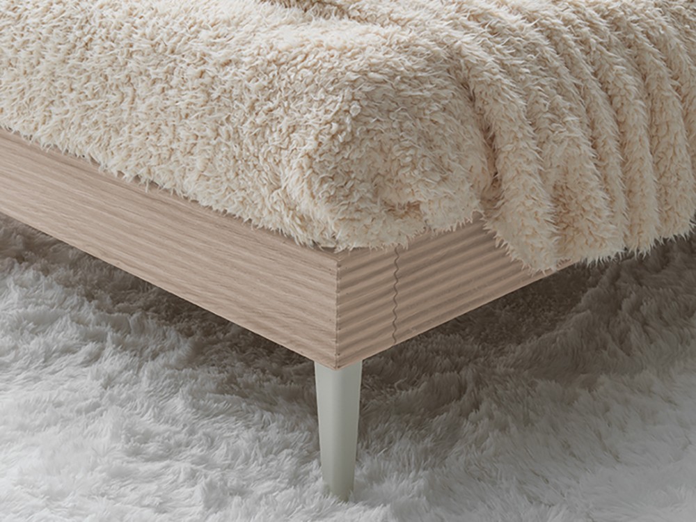 Cama con cabezal tapizado Chloé Zero.16 Notte de Devina Nais - 4