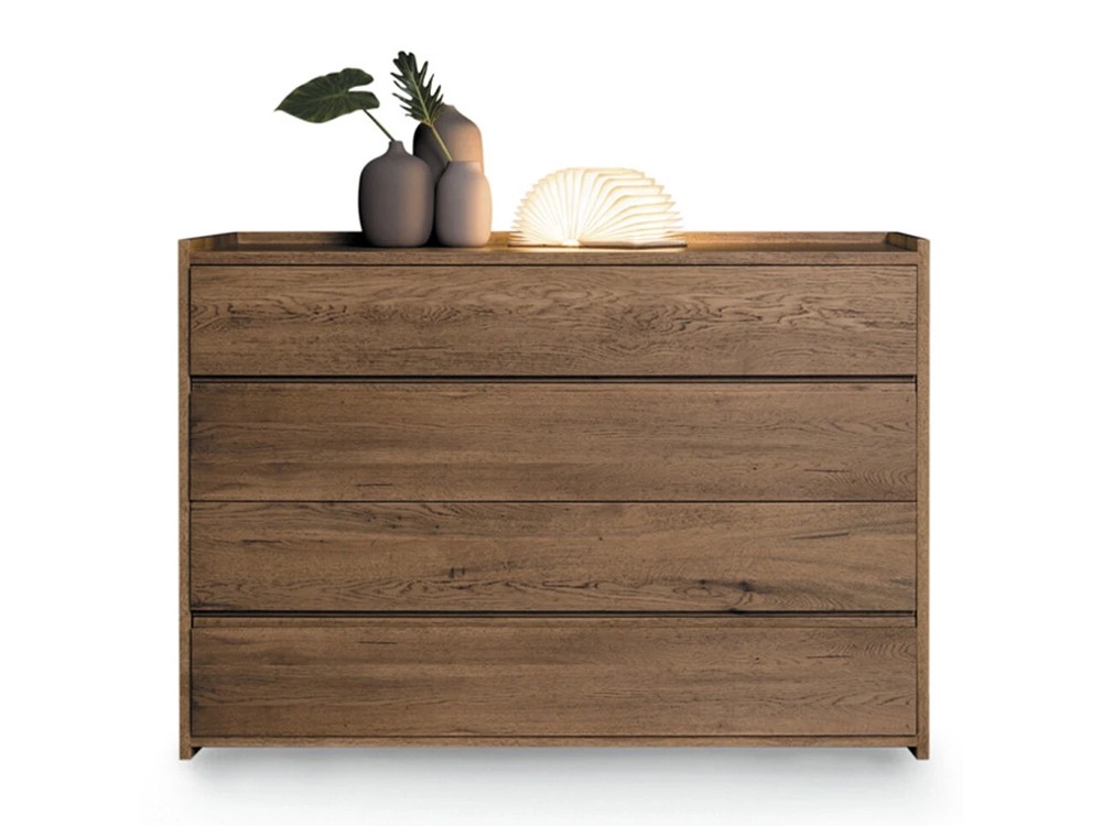 Cajonera de roble matérico Groove notte de Devina Nais - 5