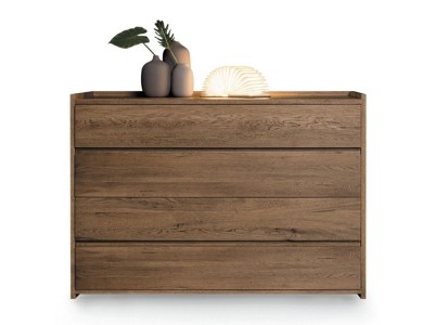 Cajonera de roble matérico Groove notte de Devina Nais - 5