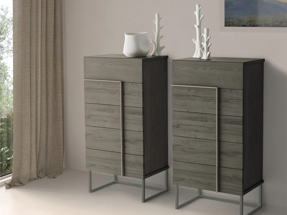 Sifonier de roble matérico Nova Devina Nais - 1