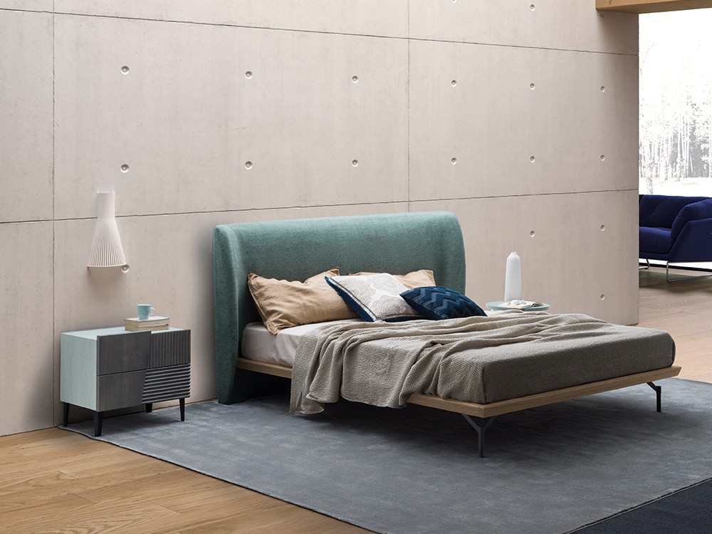 Mesita de noche de roble Design Notte Devina nais - 2