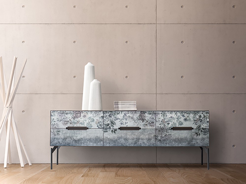 Cómoda de roble Icon's MD102 notte Devina Nais - 1