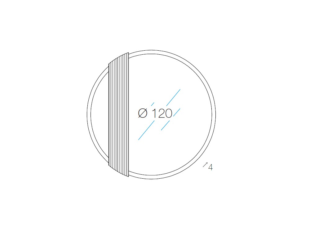 Tocador suspendido de madera de roble Fly notte Devina Nais - 4