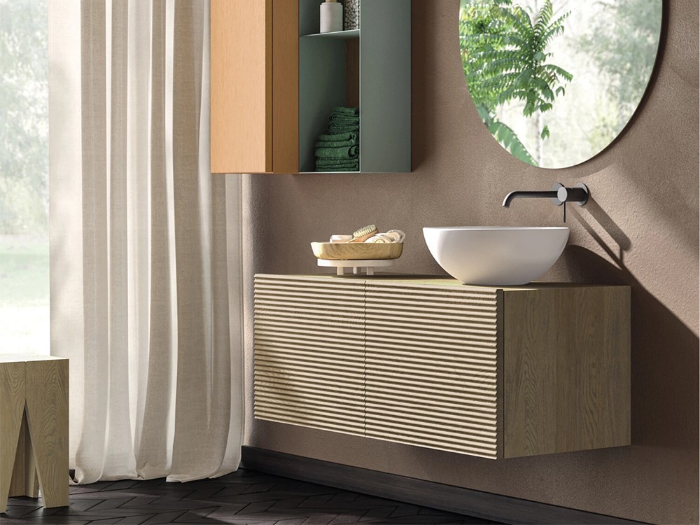 Mueble para baño de roble B09 Devina Nais - 3