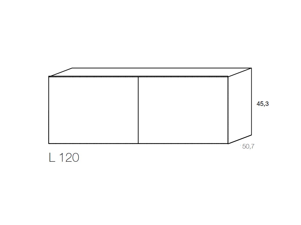 Mueble para baño de roble B09 Devina Nais - 4