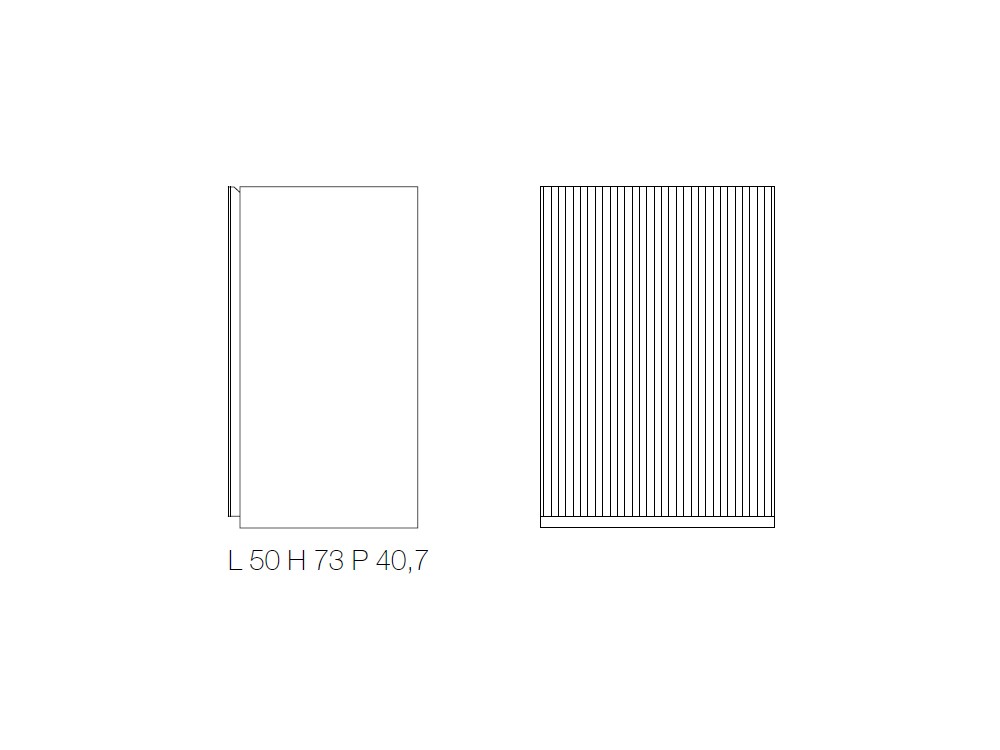 Mueble de baño de roble Tower Devina Nais - 6