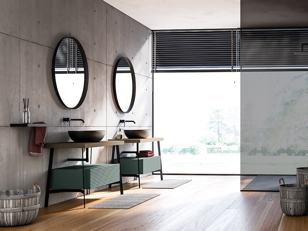 Mueble de baño de roble Liberty Devina Nais - 5