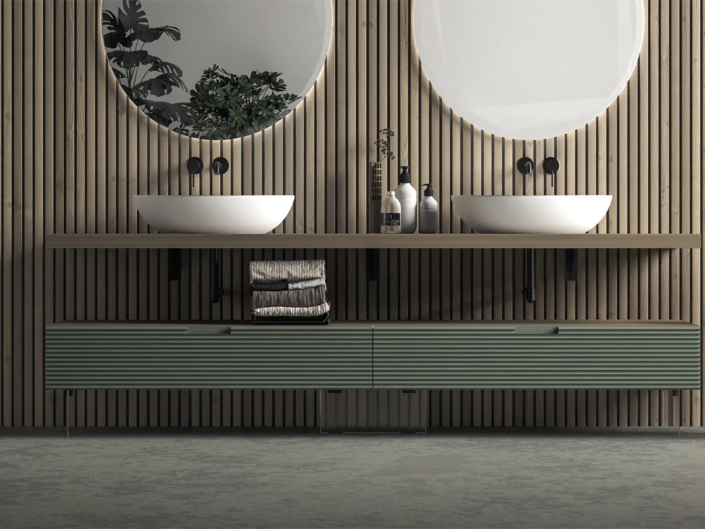 Mueble de baño de roble B18 Devina Nais - 2