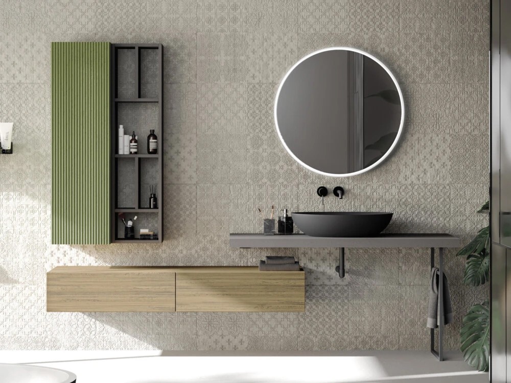 Espejo Sfera con marco de metal Devina Nais - 2