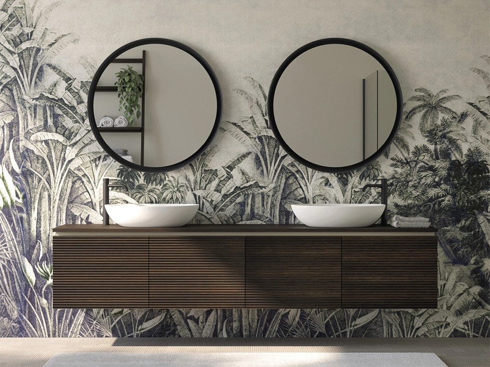 Espejo Sfera con marco de metal Devina Nais - 1