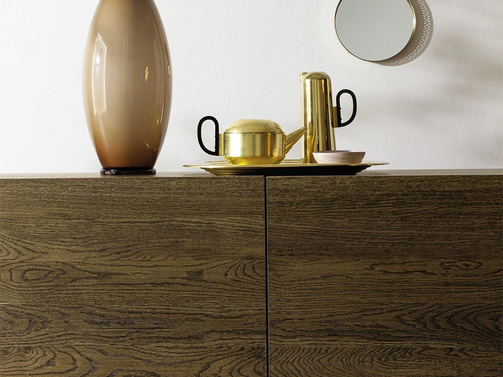 Aparador de madera de roble Unika Devina Nais - 4