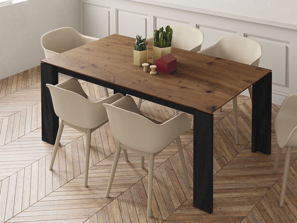 Mesa Arch con sobre de chapa natural Vive - 6