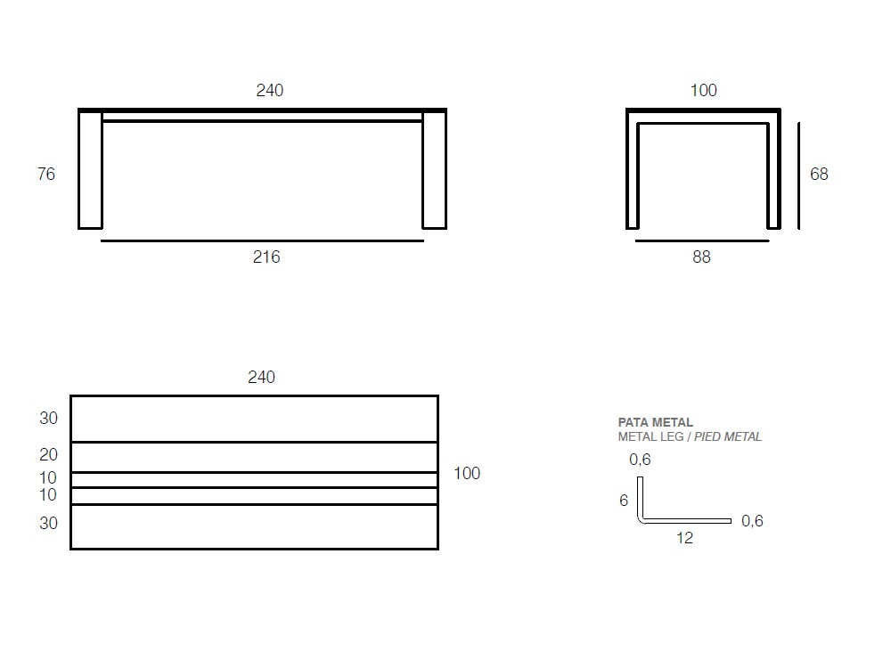 Mesa Arch Cristal Lines de Vive - 10